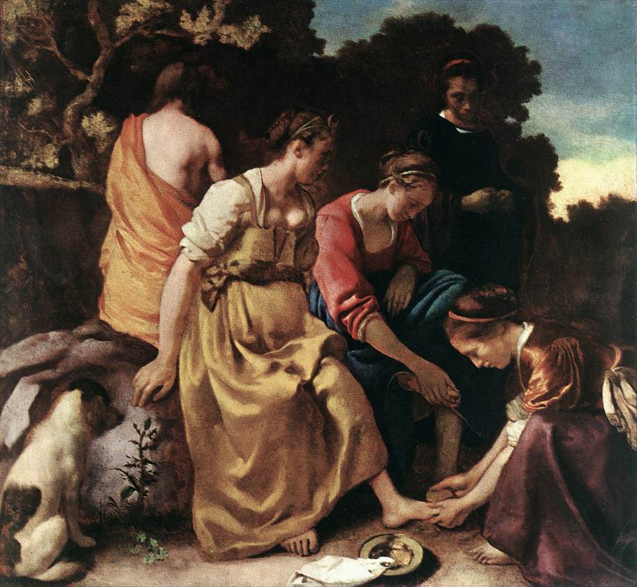 Jan Vermeer Diana and her Companions